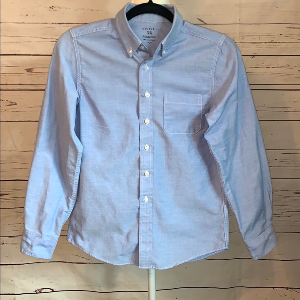 Boys long sleeve George button down